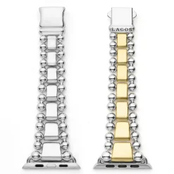 Watch Bands<LAGOS 18K Gold And Sterling Silver Watch Bracelet-42-49Mm