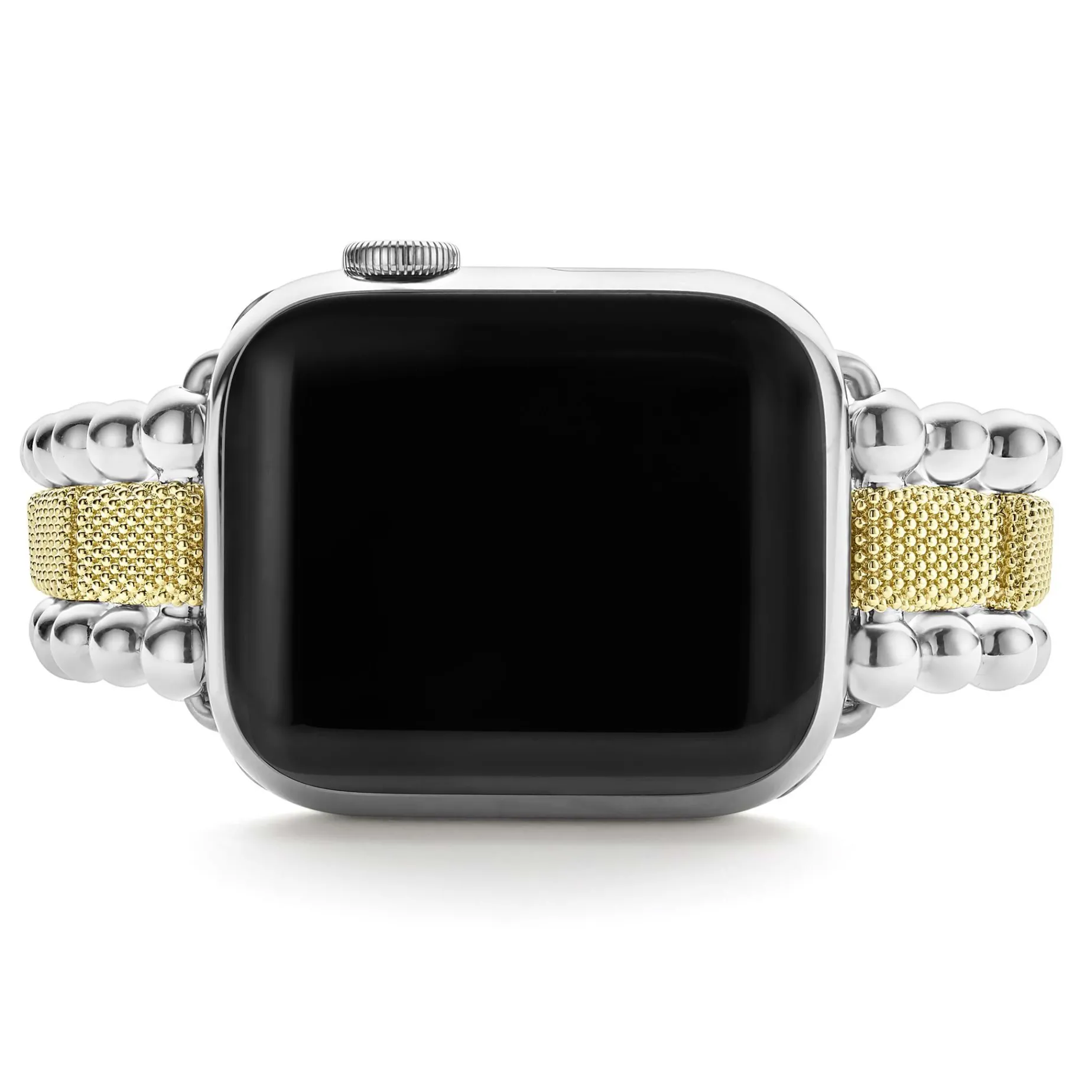 Watch Bracelets<LAGOS 18K Gold And Sterling Silver Caviar Beaded Watch Bracelet-38-45Mm