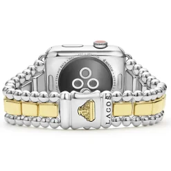 Two-Tone<LAGOS 18K Gold And Sterling Silver Watch Bracelet-42-49Mm