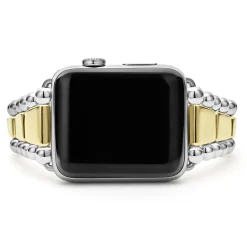 Two-Tone<LAGOS 18K Gold And Sterling Silver Watch Bracelet-42-49Mm