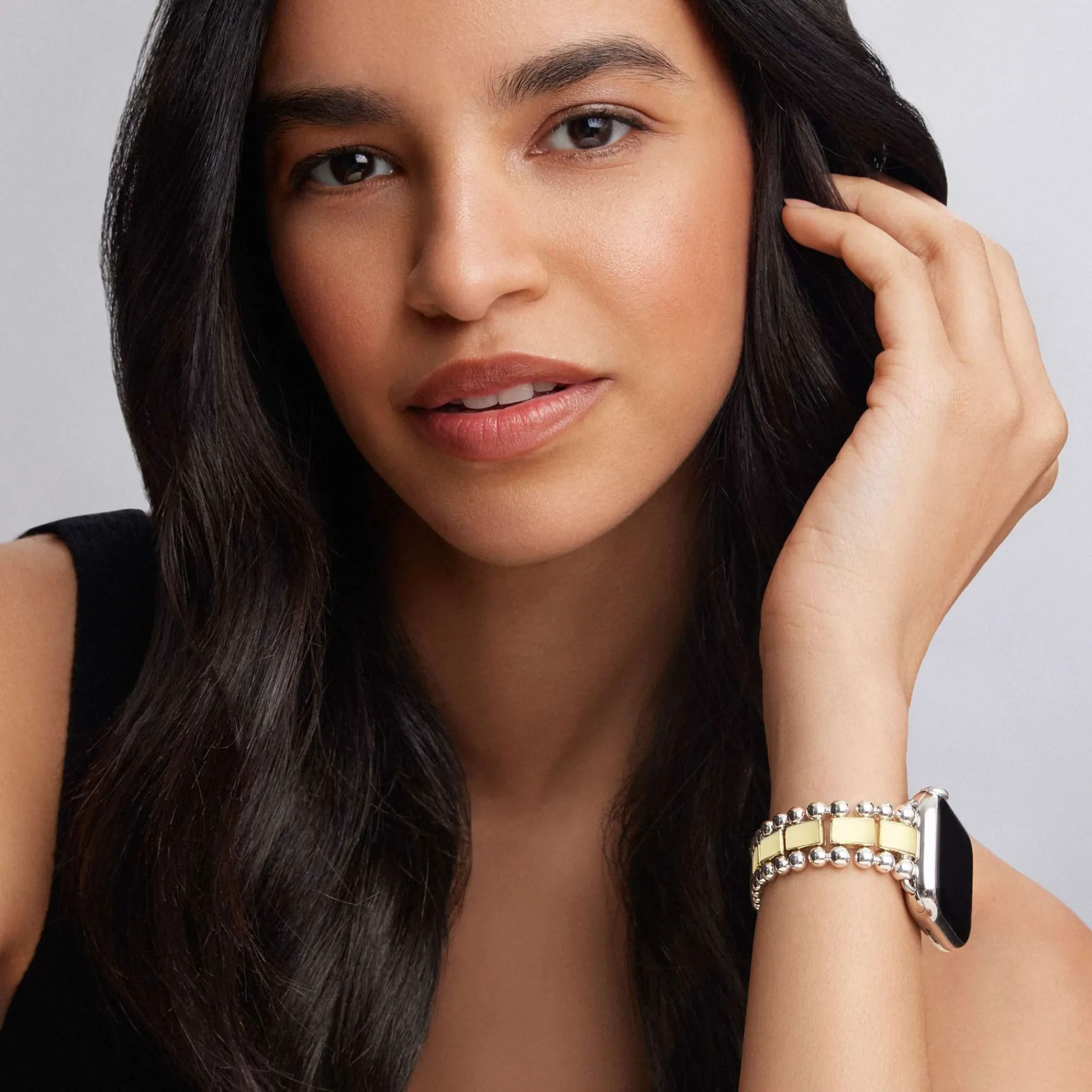 Watch Bracelets<LAGOS 18K Gold And Sterling Silver Watch Bracelet-38-45Mm