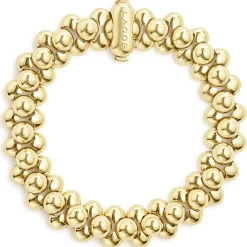 Gold<LAGOS 18K Gold Bead Bracelet