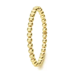 Gold<LAGOS 18K Gold Bead Bracelet | 6Mm