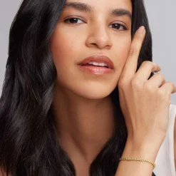 Gold<LAGOS 18K Gold Bead Bracelet | 3Mm