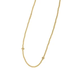 Gold<LAGOS 18K Gold Beaded Necklace