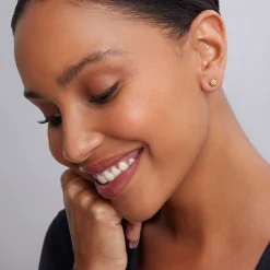 Caviar Earrings<LAGOS 18K Gold Beaded Stud Earrings