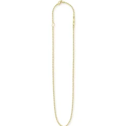 Gold<LAGOS 18K Gold Beaded Toggle Necklace