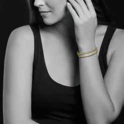 Gold<LAGOS 18K Gold Bracelet Gift Set