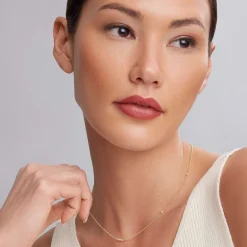 Gold<LAGOS 18K Gold Caviar Beaded Necklace