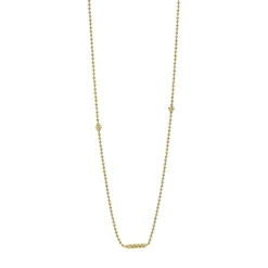 Chains<LAGOS 18K Gold Caviar Beaded Necklace