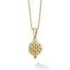 Gold<LAGOS 18K Gold Caviar Beaded Pendant Necklace