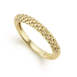 Stacking Rings<LAGOS 18K Gold Caviar Beaded Stacking Ring
