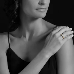 Diamonds<LAGOS 18K Gold Caviar Diamond Stacking Ring