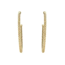 Hoop Earrings<LAGOS 18K Gold Caviar Hoop Earrings