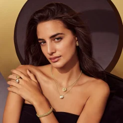 Gold<LAGOS 18K Gold Caviar Ring