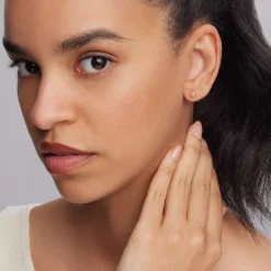 Caviar Earrings<LAGOS 18K Gold Caviar Stud Earrings