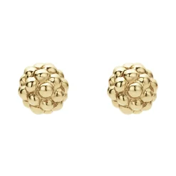 Caviar Earrings<LAGOS 18K Gold Caviar Stud Earrings