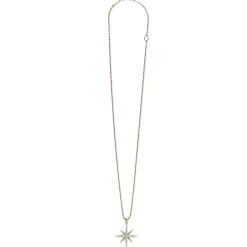 Gold<LAGOS 18K Gold Delicate Diamond Pendant Necklace