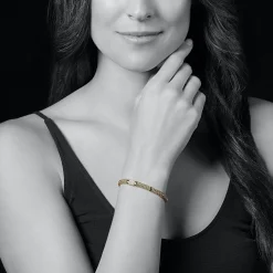 Diamonds<LAGOS 18K Gold Diamond Bracelet | 6Mm