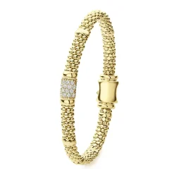 Diamonds<LAGOS 18K Gold Diamond Bracelet | 6Mm