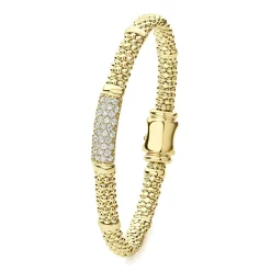 Diamonds<LAGOS 18K Gold Diamond Bracelet | 6Mm