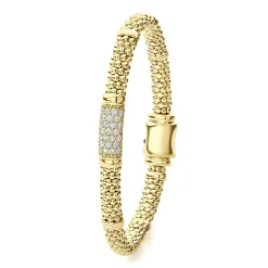 Diamonds<LAGOS 18K Gold Diamond Bracelet | 6Mm