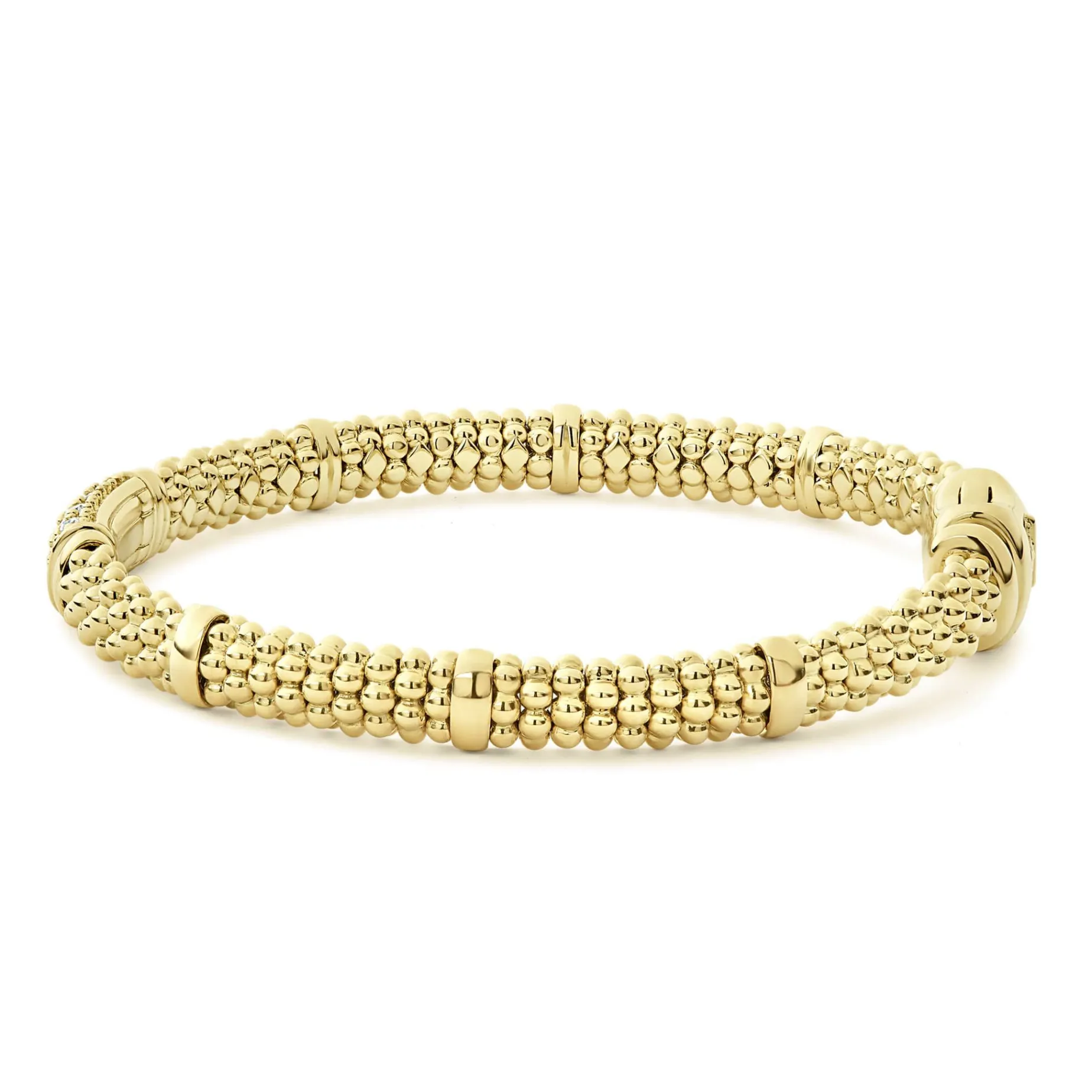 Diamonds<LAGOS 18K Gold Diamond Bracelet | 6Mm