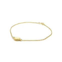 Diamonds<LAGOS 18K Gold Diamond Circle Bracelet
