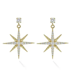 Drop Earrings<LAGOS 18K Gold Diamond Drop Earrings