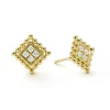 Gold<LAGOS 18K Gold Diamond Earrings