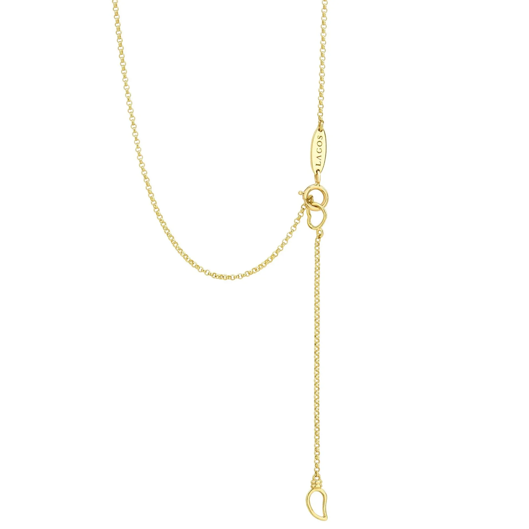 Diamonds<LAGOS 18K Gold Diamond Pendant Necklace