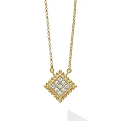 Diamonds<LAGOS 18K Gold Diamond Pendant Necklace
