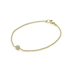 Diamonds<LAGOS 18K Gold Diamond Sphere Bracelet