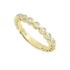 Stacking Rings<LAGOS 18K Gold Diamond Stacking Ring Set