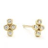 Diamonds<LAGOS 18K Gold Diamond Stud Earrings