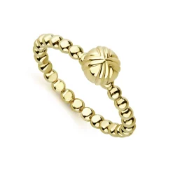 Gold<LAGOS 18K Gold Flower Bud Ring