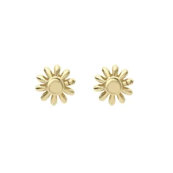 Gold<LAGOS 18K Gold Fluted Earrings