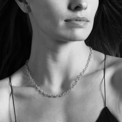 Gold<LAGOS 18K Gold Fluted Link Necklace