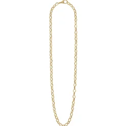 Gold<LAGOS 18K Gold Fluted Link Necklace