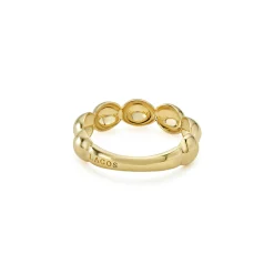 Stacking Rings<LAGOS 18K Gold Fluted Ring