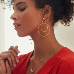 Chains<LAGOS 18K Gold Graduated Bead Necklace