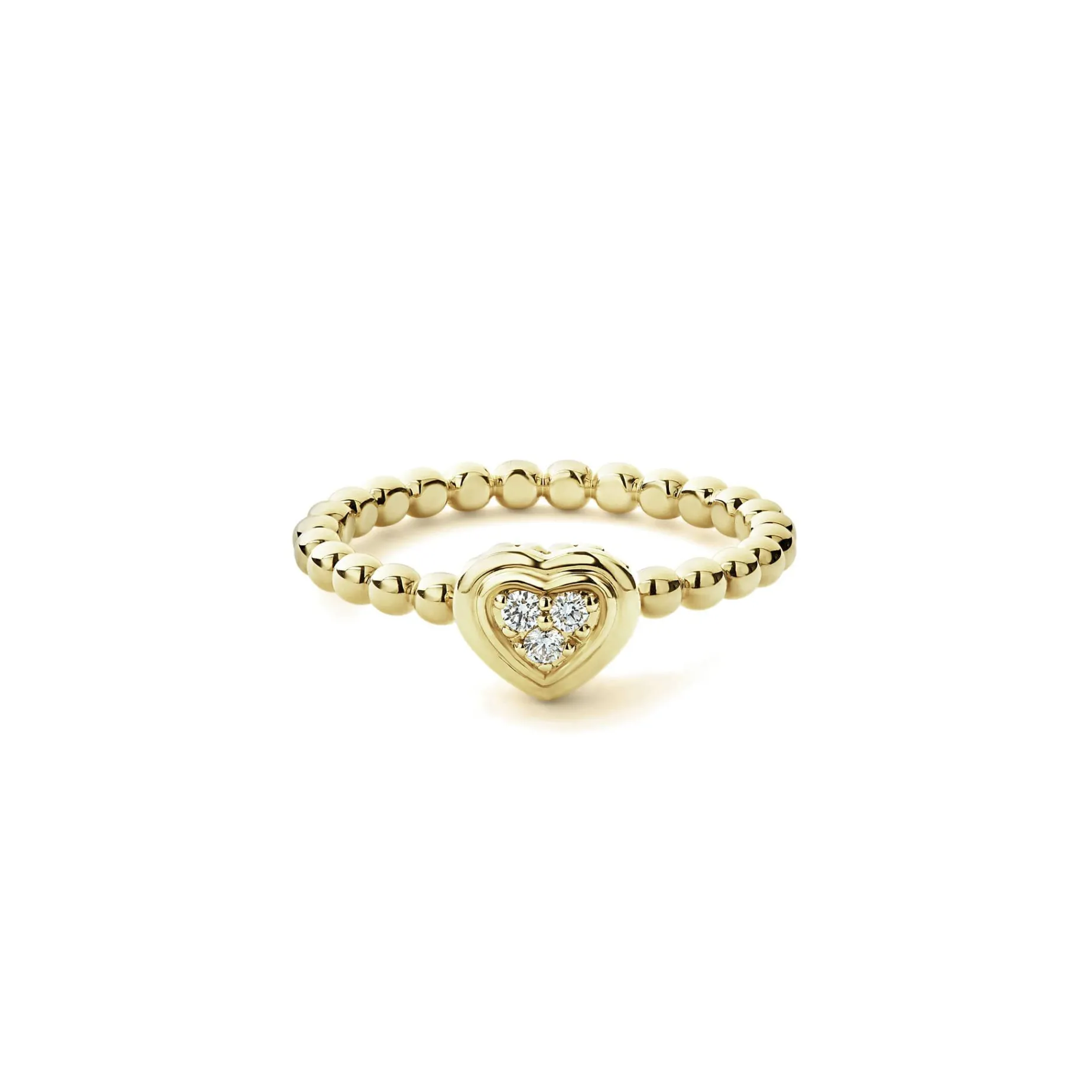 Stacking Rings<LAGOS 18K Gold Heart Diamond Ring
