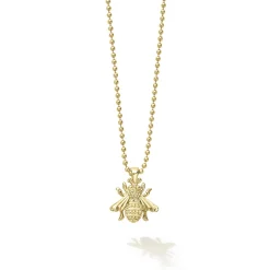 Gold<LAGOS 18K Gold Honeybee Pendant Necklace
