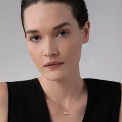 Gold<LAGOS 18K Gold Honeybee Pendant Necklace