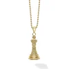 Gold<LAGOS 18K Gold King Pendant Necklace