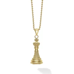 Gold<LAGOS 18K Gold King Pendant Necklace