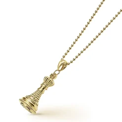 Gold<LAGOS 18K Gold King Pendant Necklace