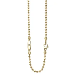 Gold<LAGOS 18K Gold King Pendant Necklace