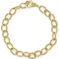 Gold<LAGOS 18K Gold Large Link Bracelet