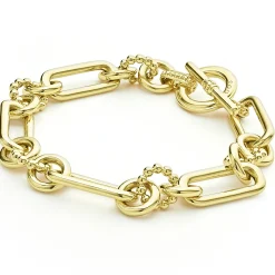 Link Bracelets<LAGOS 18K Gold Link Bracelet